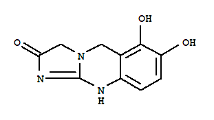 (9ci)-1,5-二氫-6,7-二羥基-咪唑并[2,1-b]喹唑啉-2(3h)-酮結(jié)構(gòu)式_791726-07-3結(jié)構(gòu)式