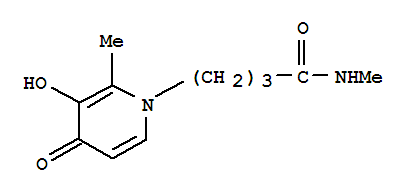 (9ci)-3-羥基-n,2-二甲基-4-氧代-1(4H)-吡啶丁酰胺結(jié)構(gòu)式_791766-04-6結(jié)構(gòu)式