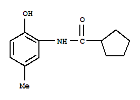 (9ci)-n-(2-羥基-5-甲基苯基)-環(huán)戊烷羧酰胺結(jié)構(gòu)式_791841-34-4結(jié)構(gòu)式