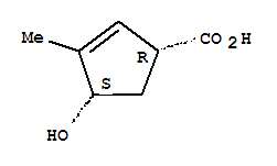 順式-(9ci)-4-羥基-3-甲基-2-環(huán)戊烯-1-羧酸結(jié)構(gòu)式_79195-19-0結(jié)構(gòu)式