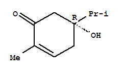 (5r)-(9ci)-5-羥基-2-甲基-5-(1-甲基乙基)-2-環(huán)己烯-1-酮結構式_792955-21-6結構式