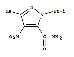 1H-pyrazole-5-carboxamide,3-methyl-1-(1-methylethyl)-4-nitro-(9ci)Structure,792969-86-9Structure 1H-pyrazole-5-carboxamide,3-methyl-1-(1-methylethyl)-4-nitro-(9ci) Structure,792969-86-9Structure