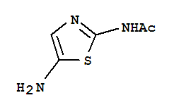 N-(5-氨基-2-噻唑)乙酰胺結(jié)構(gòu)式_793664-29-6結(jié)構(gòu)式