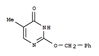 (9ci)-5-甲基-2-(苯基甲氧基)-4(1H)-嘧啶酮結(jié)構(gòu)式_794465-59-1結(jié)構(gòu)式