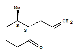 (2s,3r)-(9ci)-3-甲基-2-(2-丙烯基)-環(huán)己酮結(jié)構(gòu)式_795275-74-0結(jié)構(gòu)式