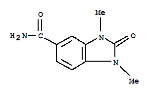 (9ci)-2,3-二氫-1,3-二甲基-2-氧代-1H-苯并咪唑-5-羧酰胺結構式_797770-01-5結構式
