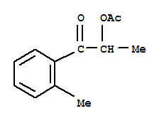 (9ci)-2-(乙?；趸?-1-(2-甲基苯基)-1-丙酮結(jié)構(gòu)式_799804-34-5結(jié)構(gòu)式