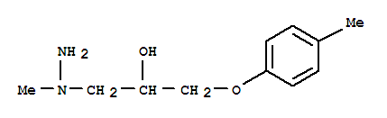 (9ci)-1-(1-甲基肼基)-3-(4-甲基苯氧基)-2-丙醇結(jié)構(gòu)式_800378-69-2結(jié)構(gòu)式