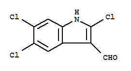 2,5,6-Trichloro-1h-Indole-3-CarbaldehydeStructure,800400-47-9Structure 2,5,6-Trichloro-1h-Indole-3-Carbaldehyde Structure,800400-47-9Structure
