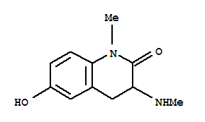 (8ci)-3,4-二氫-6-羥基-1-甲基-3-(甲基氨基)-喹諾酮結(jié)構(gòu)式_801138-60-3結(jié)構(gòu)式
