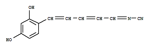 (8ci)-[5-(2,4-二羥基苯基)-2,4-戊二烯基]-氨腈結(jié)構(gòu)式_801141-82-2結(jié)構(gòu)式