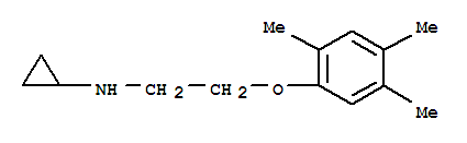 (8ci)-n-[2-(2,4,5-三甲基苯氧基)乙基]-環(huán)丙胺結(jié)構(gòu)式_801150-51-6結(jié)構(gòu)式