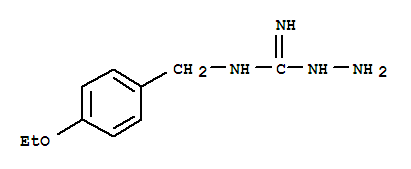 Guanidine, 1-amino-3-(p-ethoxybenzyl)-(8ci)Structure,801181-06-6Structure Guanidine, 1-amino-3-(p-ethoxybenzyl)-(8ci) Structure,801181-06-6Structure