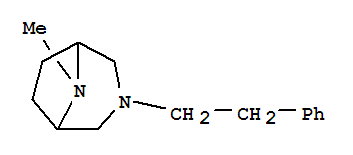 (8ci)-8-甲基-3-苯乙基-3,8-二氮雜雙環(huán)[3.2.1]辛烷結(jié)構(gòu)式_802005-51-2結(jié)構(gòu)式