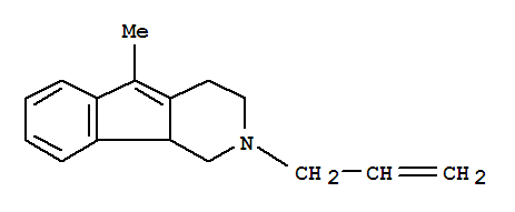 (8ci)-2-烯丙基-2,3,4,9b-四氫-5-甲基-1H-茚并[1,2-c]吡啶結(jié)構(gòu)式_802037-48-5結(jié)構(gòu)式