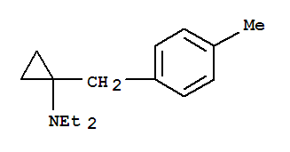 (8ci)-N,N-二乙基-1-(p-甲基芐基)-環(huán)丙胺結構式_802040-71-7結構式