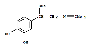(8ci)-4-[2-(異亞丙基氨基)-1-甲氧基乙基]-鄰苯二酚結(jié)構(gòu)式_802261-67-2結(jié)構(gòu)式