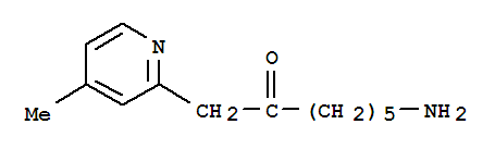 (8ci)-7-氨基-1-(4-甲基-2-吡啶)-2-庚酮結(jié)構(gòu)式_802283-53-0結(jié)構(gòu)式