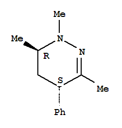 反式-(8ci)-1,4,5,6-四氫-1,3,6-三甲基-4-苯基吡嗪結構式_802291-77-6結構式