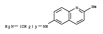 (8ci)-6-[(3-氨基丙基)氨基]-喹哪啶結構式_802302-31-4結構式