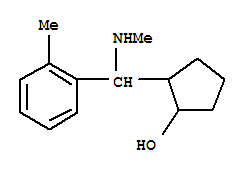 (8ci)-2-[o-甲基-alpha-(甲基氨基)芐基]-環(huán)戊醇結(jié)構(gòu)式_802559-26-8結(jié)構(gòu)式