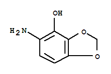 (8ci)-6-氨基-2,3-(亞甲基二氧基)-苯酚結(jié)構(gòu)式_802561-50-8結(jié)構(gòu)式