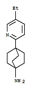 (8ci)-2-(4-氨基雙環(huán)[2.2.2]-1-辛基)-5-乙基-吡啶結(jié)構(gòu)式_802571-06-8結(jié)構(gòu)式