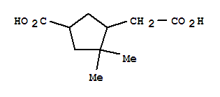 (5ci)-4-羧基-2,2-二甲基-環(huán)戊烷乙酸結(jié)構式_802917-76-6結(jié)構式
