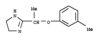 2-Imidazoline,2-[1-(m-tolyloxy)ethyl]-(8ci) Structure,803618-05-5Structure