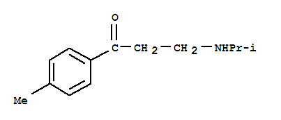 (9ci)-3-[(1-甲基乙基)氨基]-1-(4-甲基苯基)-1-丙酮結(jié)構(gòu)式_804428-57-7結(jié)構(gòu)式