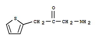 1-氨基-3-(2-噻吩)-2-丙酮結(jié)構(gòu)式_807315-06-6結(jié)構(gòu)式
