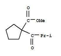 (9ci)-1-(2-甲基-1-氧代丙基)-環(huán)戊烷羧酸甲酯結(jié)構(gòu)式_807336-32-9結(jié)構(gòu)式