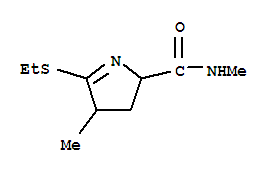 (9ci)-5-(乙基硫代)-3,4-二氫-n,4-二甲基-2H-吡咯-2-羧酰胺結(jié)構(gòu)式_808148-43-8結(jié)構(gòu)式