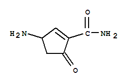1-Cyclopentene-1-carboxamide,3-amino-5-oxo-(9ci)Structure,808737-71-5Structure 1-Cyclopentene-1-carboxamide,3-amino-5-oxo-(9ci) Structure,808737-71-5Structure
