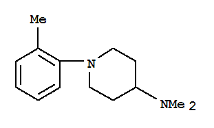 (4ci)-4-二甲基氨基-1-鄰甲苯-哌啶結(jié)構(gòu)式_808758-64-7結(jié)構(gòu)式