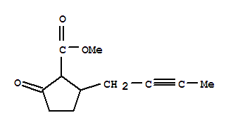 (9ci)-2-(2-丁炔基)-5-氧代-環(huán)戊烷羧酸甲酯結(jié)構(gòu)式_811784-49-3結(jié)構(gòu)式