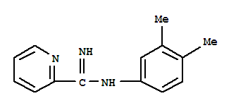 (9ci)-n-(3,4-二甲基苯基)-2-吡啶羧酰胺結(jié)構(gòu)式_812692-64-1結(jié)構(gòu)式