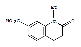 (9ci)-1-乙基-1,2,3,4-四氫-2-氧代-7-喹啉羧酸結構式_813425-19-3結構式