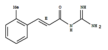 (2e)-(9ci)-n-(氨基亞氨基甲基)-3-(2-甲基苯基)-2-丙酰胺結(jié)構(gòu)式_815585-21-8結(jié)構(gòu)式