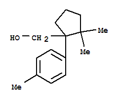 (9ci)-2,2-二甲基-1-(4-甲基苯基)-環(huán)戊烷甲醇結(jié)構(gòu)式_815620-57-6結(jié)構(gòu)式