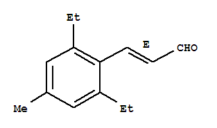(2e)-(9ci)-3-(2,6-二乙基-4-甲基苯基)-2-丙烯醛結(jié)構(gòu)式_819066-33-6結(jié)構(gòu)式