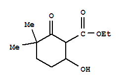 (9ci)-6-羥基-3,3-二甲基-2-氧代-環(huán)己烷羧酸乙酯結(jié)構(gòu)式_819796-37-7結(jié)構(gòu)式