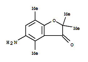 (9ci)-5-氨基-2,2,4,7-四甲基-3(2H)-苯并呋喃酮結(jié)構(gòu)式_820257-62-3結(jié)構(gòu)式