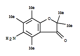 (9ci)-5-氨基-2,2,4,6,7-五甲基-3(2H)-苯并呋喃酮結(jié)構(gòu)式_820257-63-4結(jié)構(gòu)式