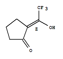 (z)-(9ci)-2-(2,2,2-三氟-1-羥基亞乙基)-環(huán)戊酮結(jié)構(gòu)式_82726-78-1結(jié)構(gòu)式
