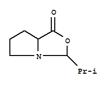 (9ci)-四氫-3-(1-甲基乙基)-1H,3h-吡咯并[1,2-c]噁唑-1-酮結(jié)構(gòu)式_827624-06-6結(jié)構(gòu)式
