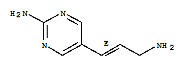 (e)-(9ci)-5-(3-氨基-1-丙烯基)-2-嘧啶胺結(jié)構(gòu)式_83681-28-1結(jié)構(gòu)式