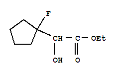 (9ci)-1-氟--alpha--羥基-環(huán)戊烷乙酸乙酯結(jié)構(gòu)式_83769-22-6結(jié)構(gòu)式