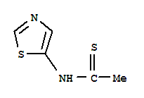 Ethanethioamide,n-5-thiazolyl-Structure,838824-10-5Structure Ethanethioamide,n-5-thiazolyl- Structure,838824-10-5Structure