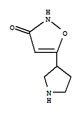(9ci)-5-(3-吡咯烷)-3(2H)-異噁唑酮結(jié)構(gòu)式_83913-01-3結(jié)構(gòu)式
